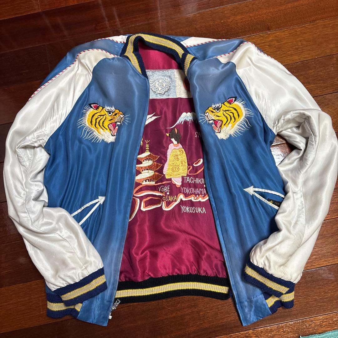 テーラー東洋 SOUVENIR JACKET AGING MODEL スカジャン