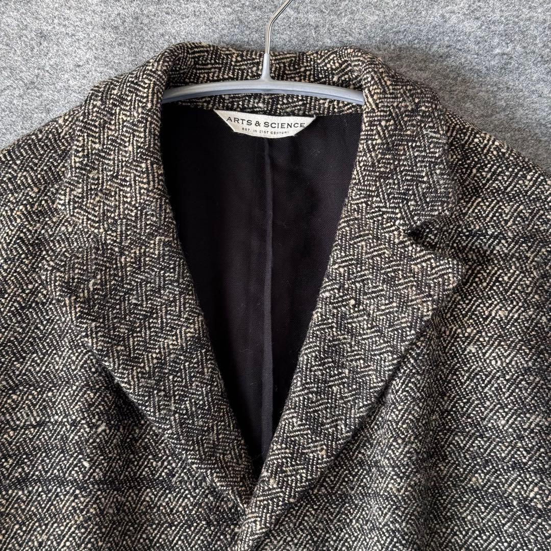 アーツアンドサイエンス Utility loose jacket 3 カシミヤ