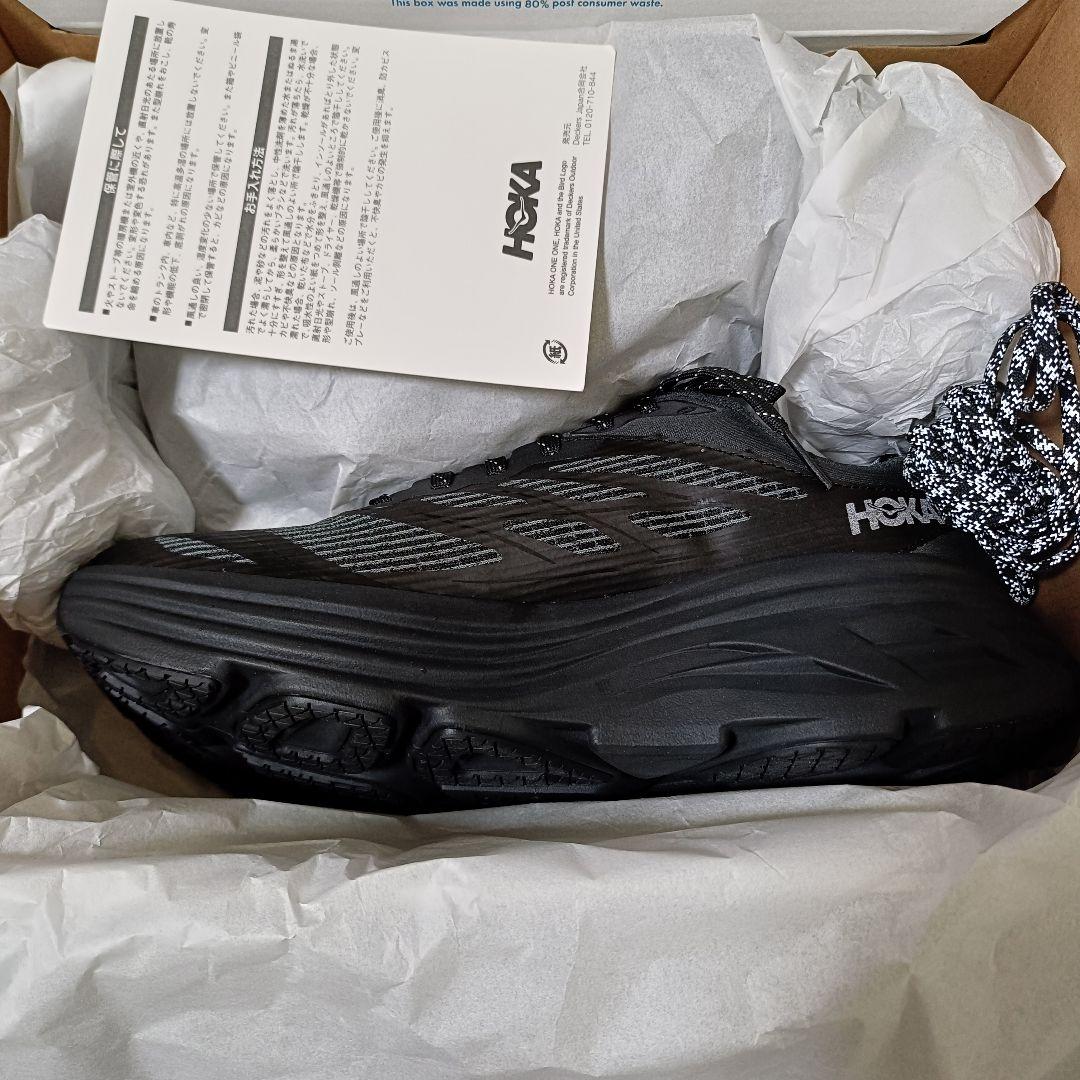 HOKA BONDAI 8 TS CAGED ブラック 27cm