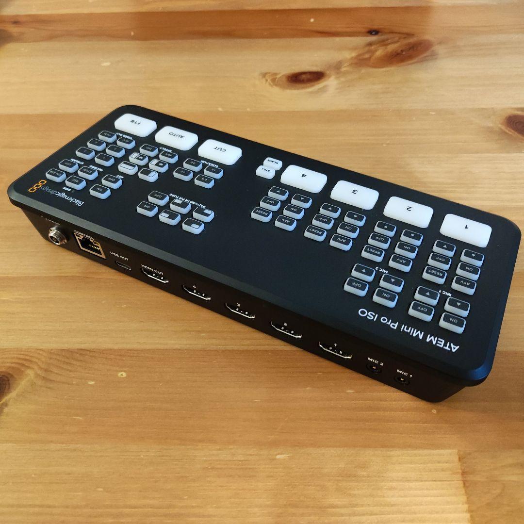 分配器・切替器 ATEM MINI pro ISO BlackMagic Design