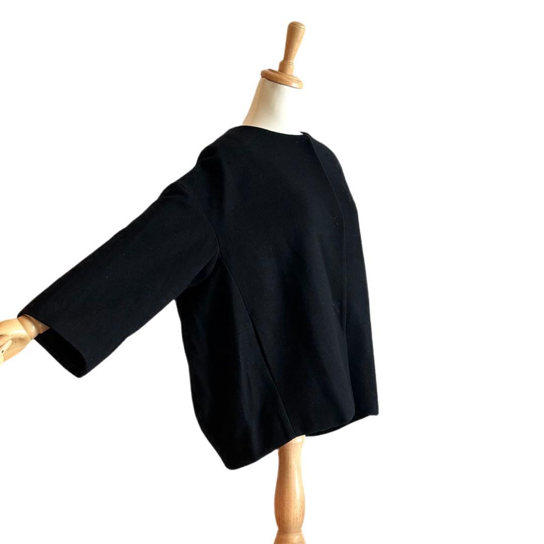 【BEARDSLEY】 後ろぷっくりウールショートコート