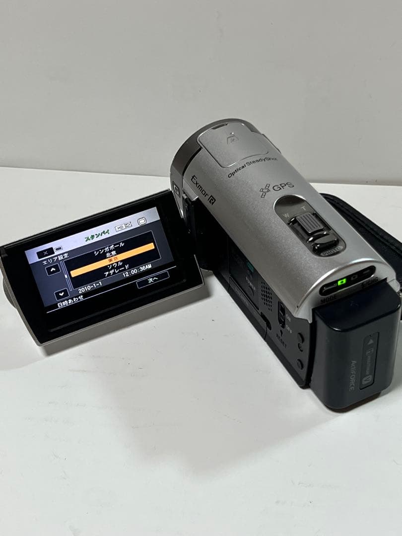 SONY Exmor R ビデオカメラ 12倍ズーム