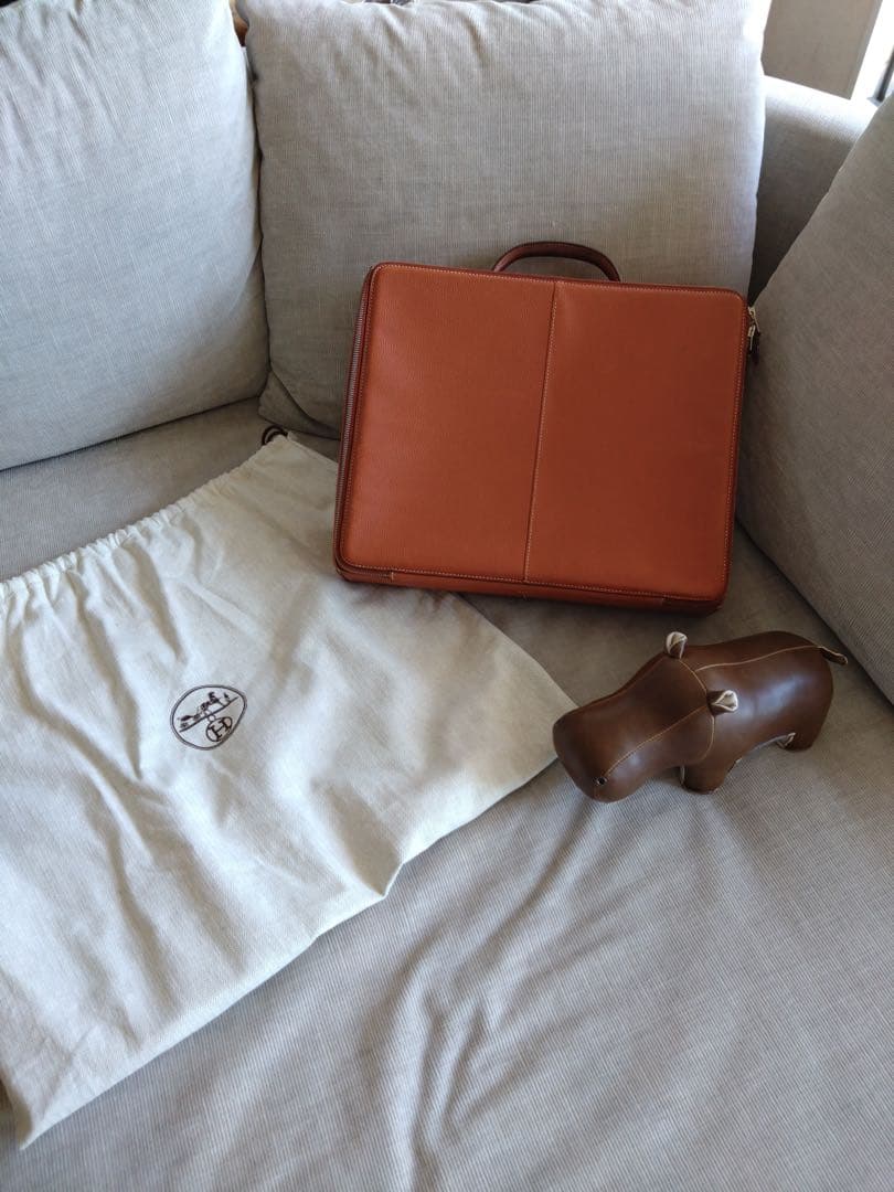 ゆきまる　エルメス　ブリーフケース　ビジネスバッグ　メンズ　レディース