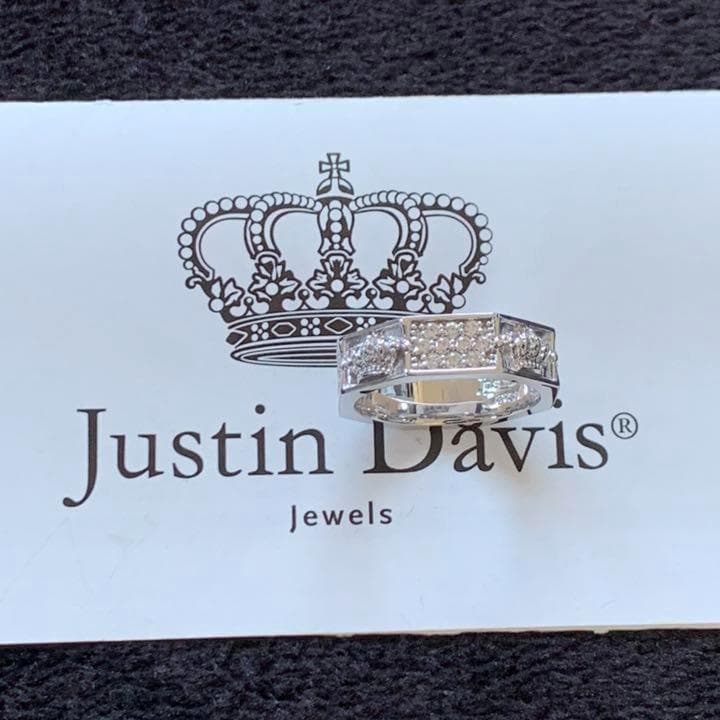 新品◆JUSTIN DAVIS◆DEBONAIR◆クラウンリング◆13号◆