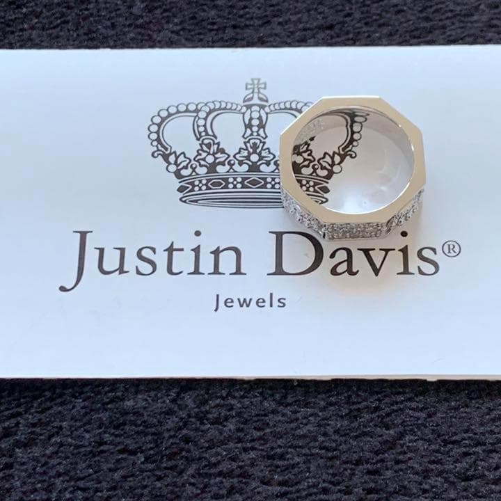 新品◆JUSTIN DAVIS◆DEBONAIR◆クラウンリング◆13号◆