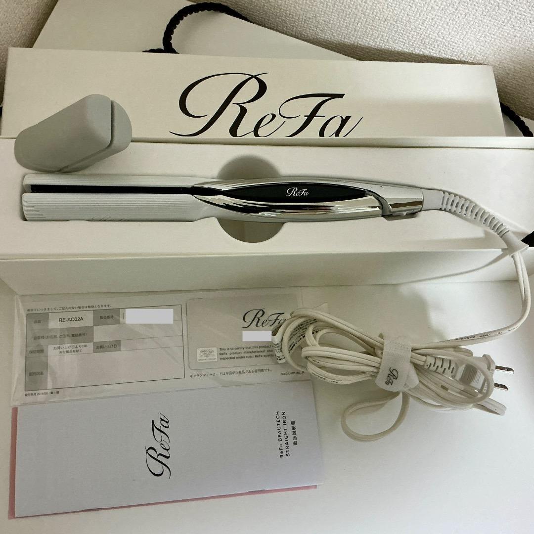 美品★ReFa ストレートヘアアイロン