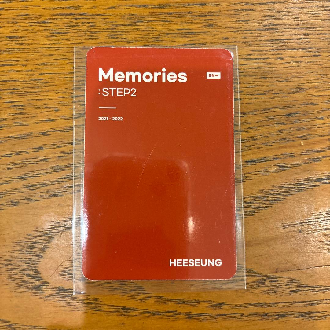 ENHYPEN Memories:STEP2 トレカ ヒスン