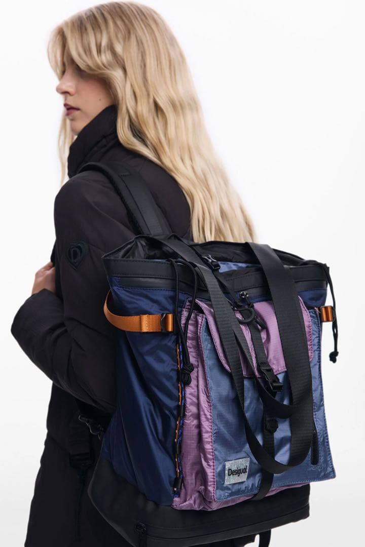 Desigual デジグアル　大型ナイロントートリュックサック