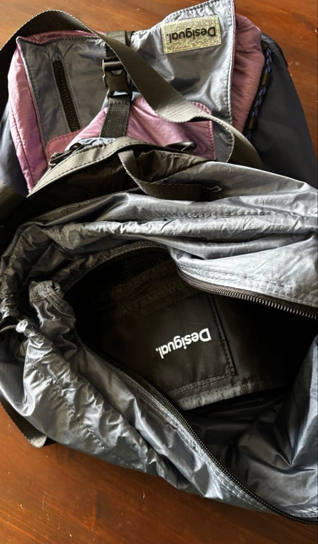 Desigual デジグアル　大型ナイロントートリュックサック