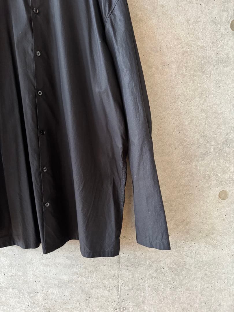 LEMAIRE ルメール HIGH COLLAR SHIRT ブラック 46