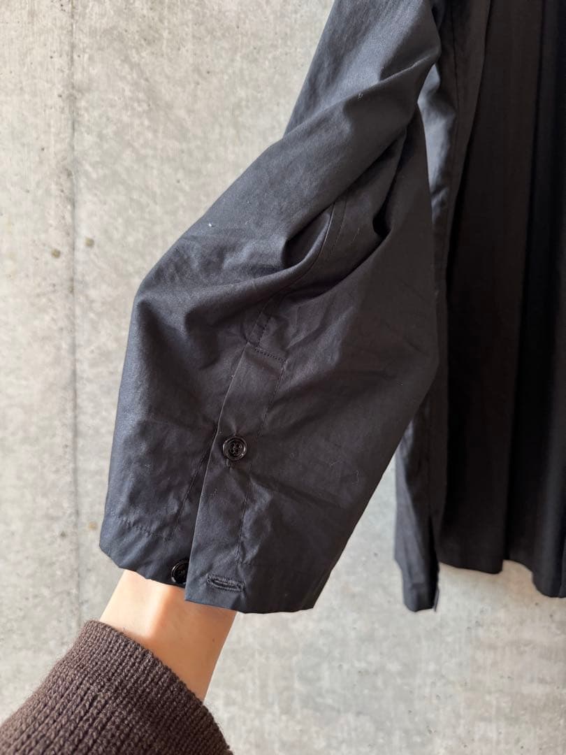 LEMAIRE ルメール HIGH COLLAR SHIRT ブラック 46