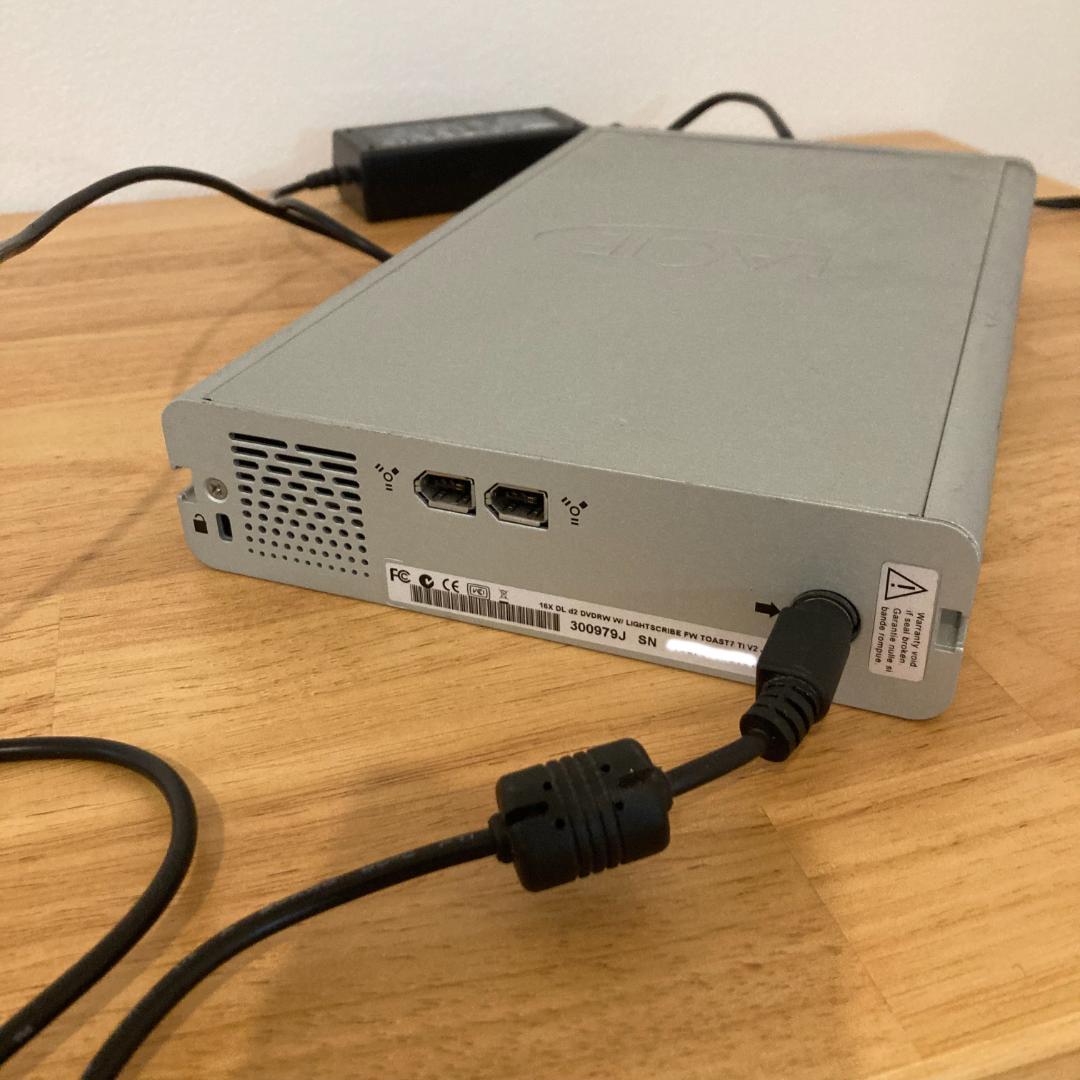 LaCie DVD-RW FireWire400（LightScribe）