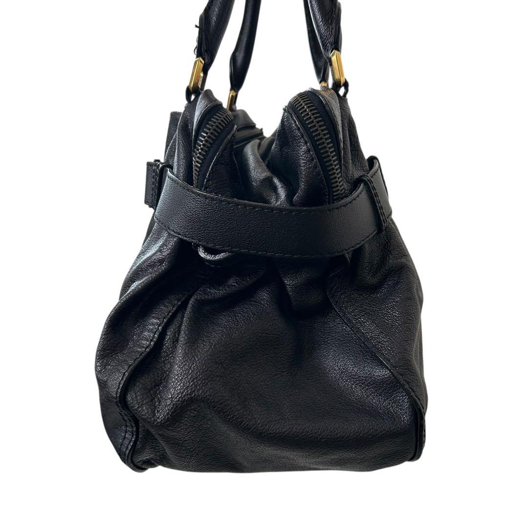 バッグ BURBERRY vintage totebag leather emblem