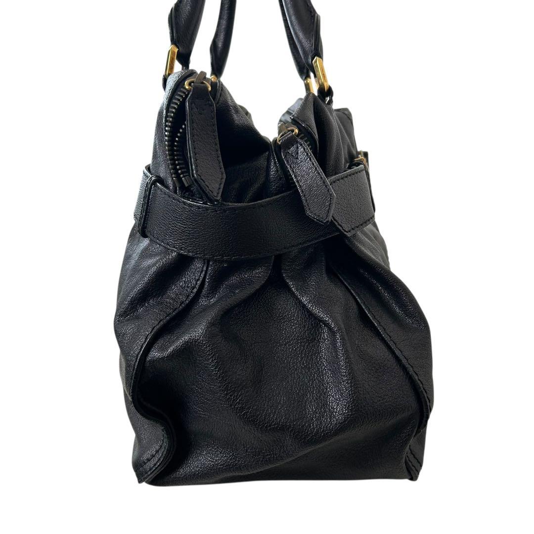 バッグ BURBERRY vintage totebag leather emblem