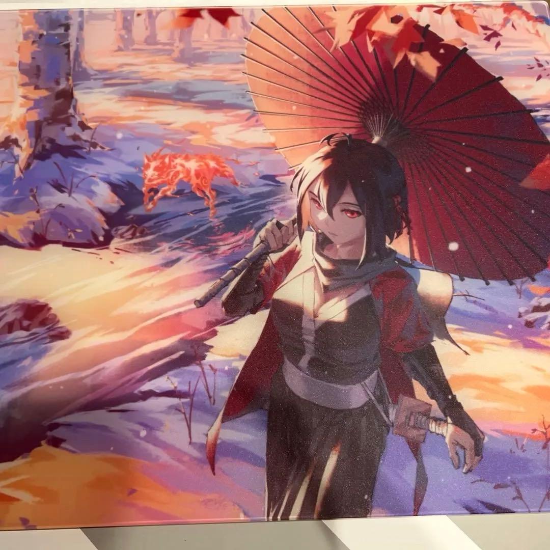 最終値下げYukiAim kitsune 2023 ガラスマウスパッド