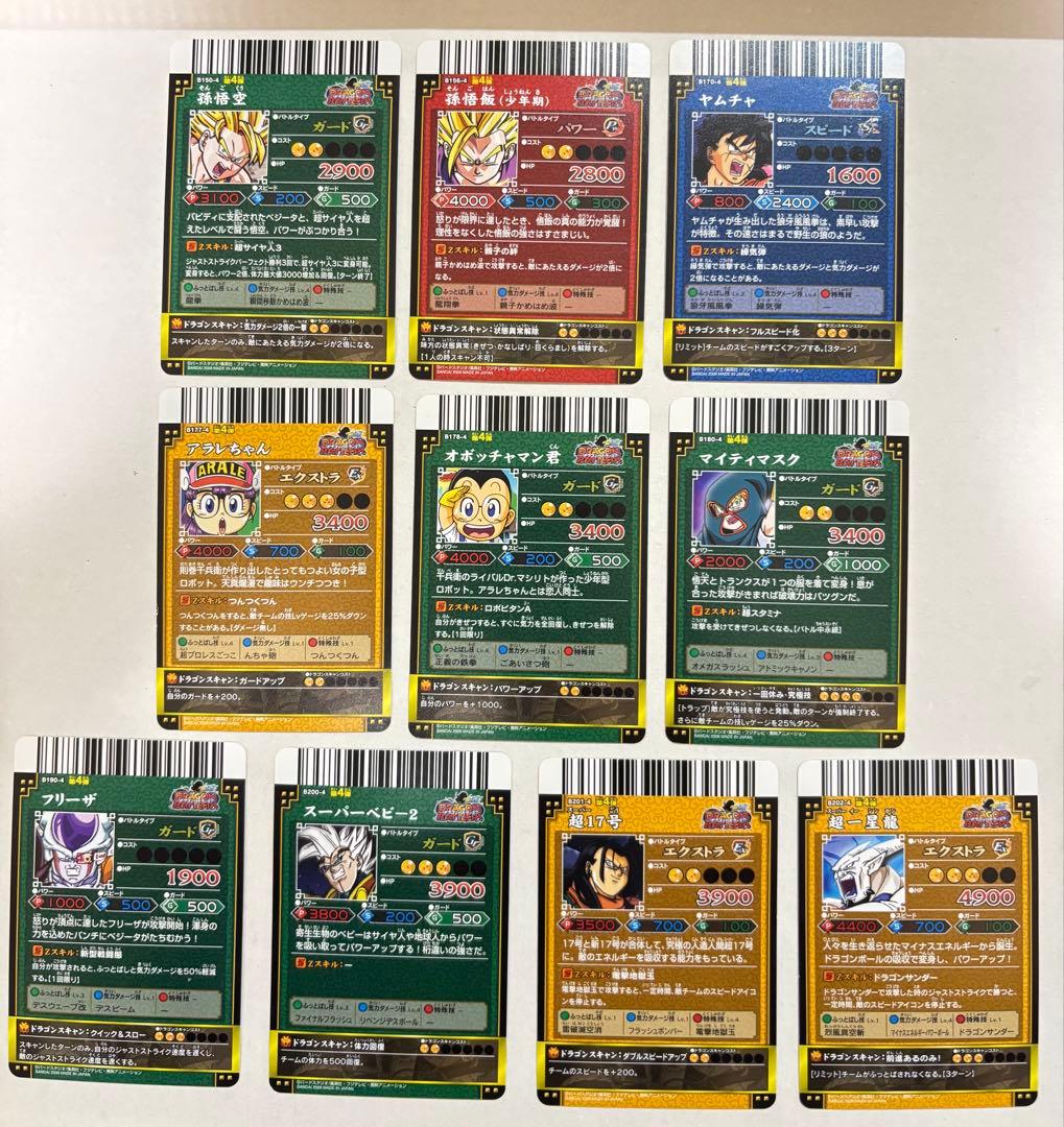 ドラゴンボールバトラーズ[第四弾] コンプリート品