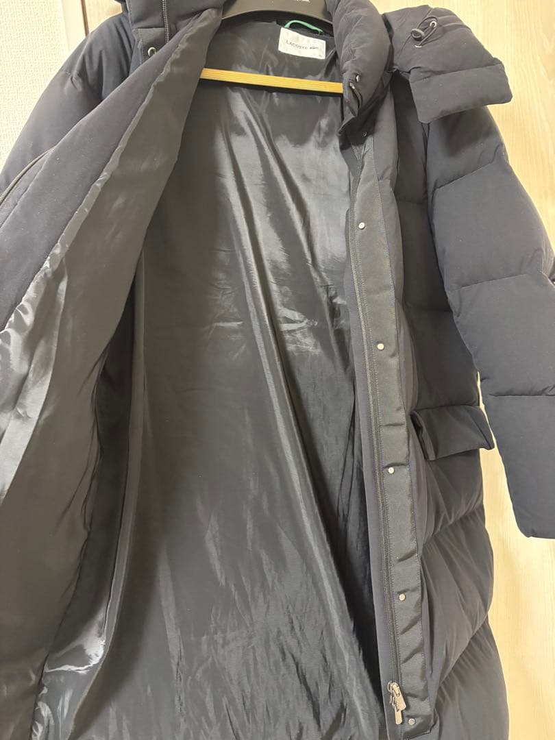 LACOSTE ダウンジャケット　ブラック　40