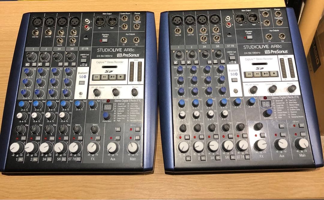 オーディオミキサー　アナログミキサー　4台セット　ジャンク