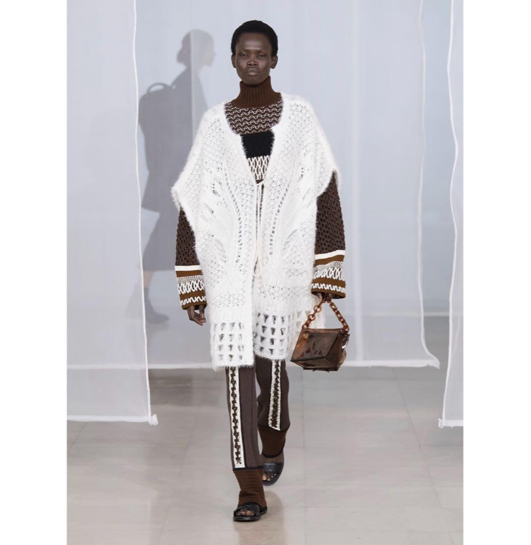 トップス mame Basketweave Knitted Pullover