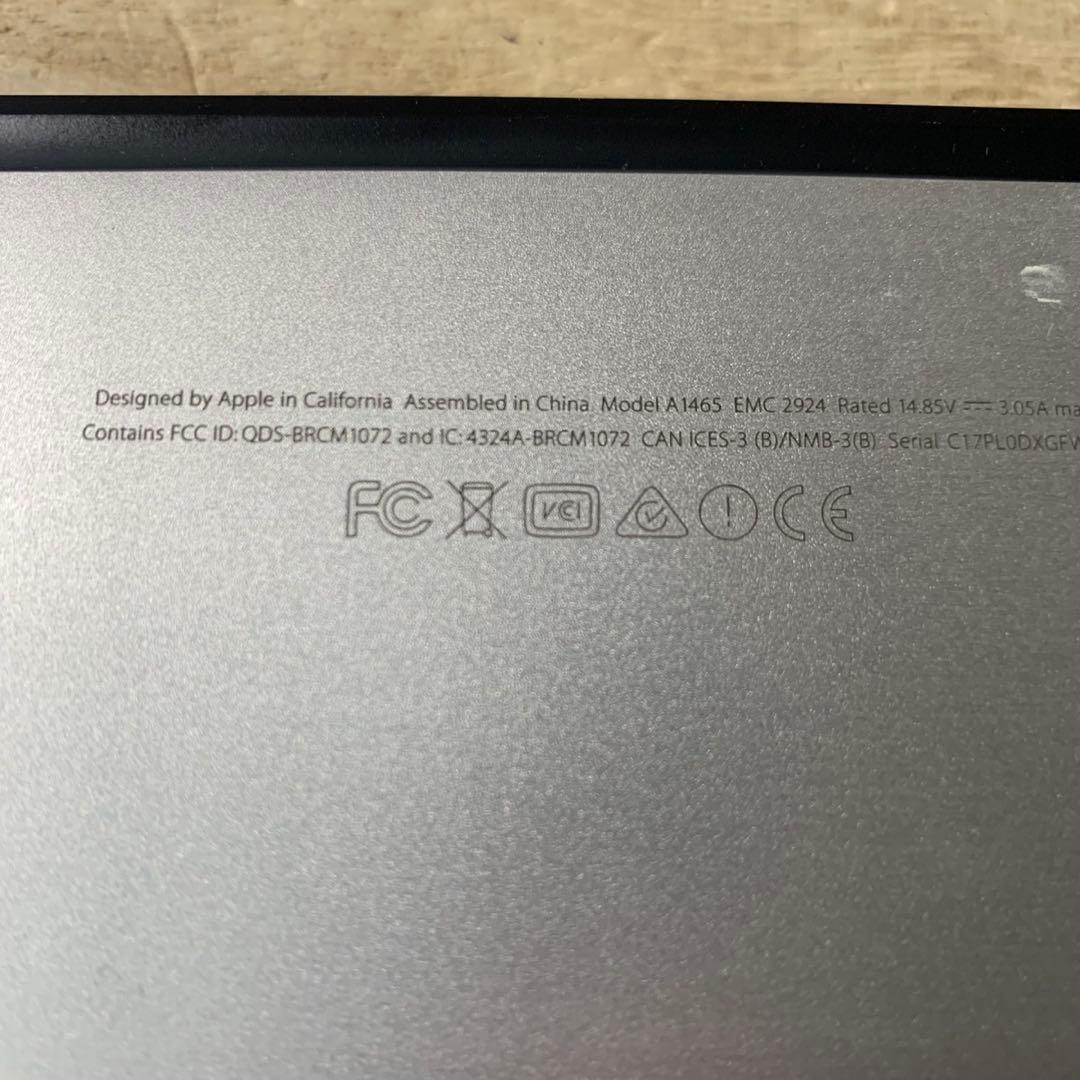 Macbook Air 11インチ 2014 A1465