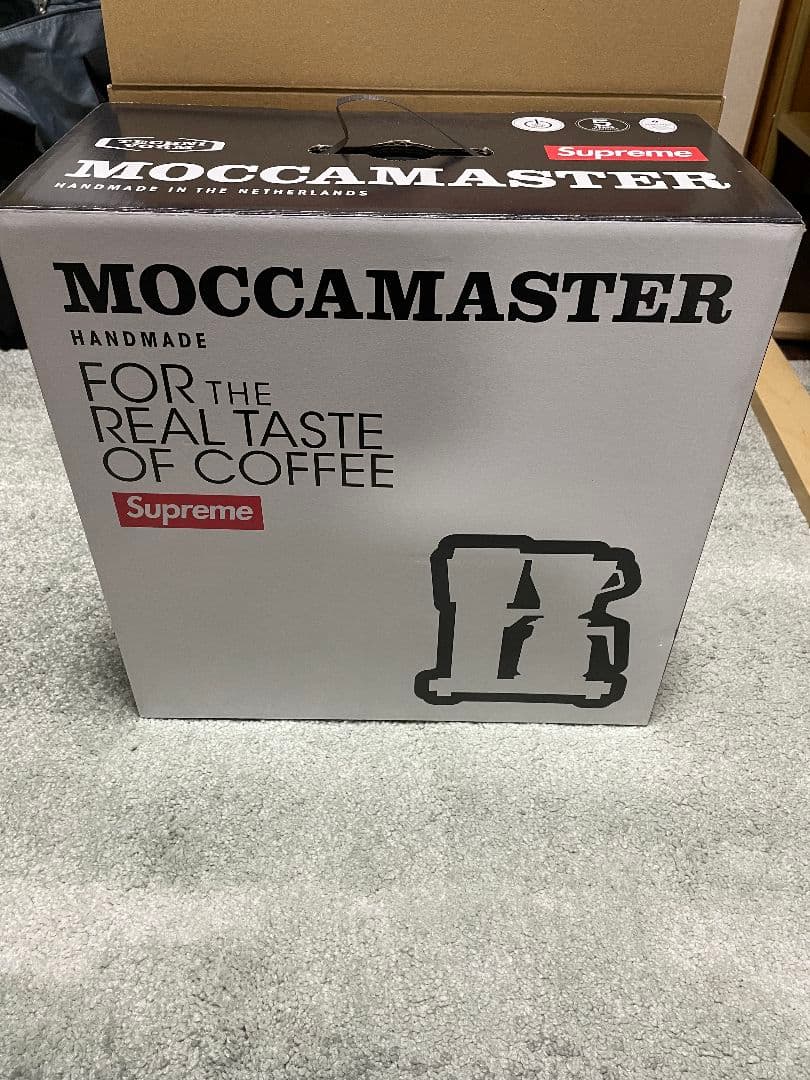 Supreme Moccamaster エスプレッソマシン レッド