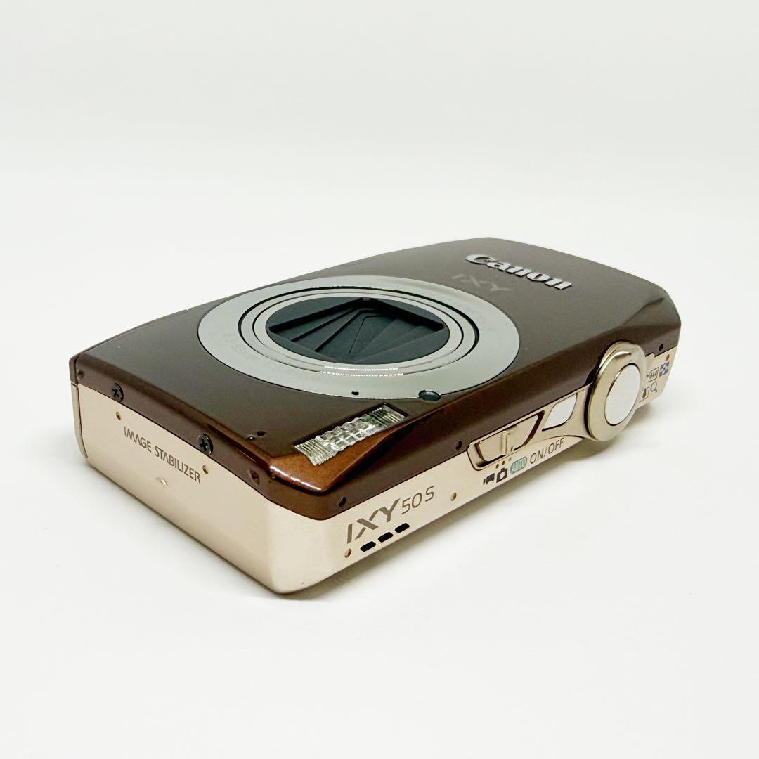CANON IXY DIGITAL 50S ブラウン キヤノン コンデジ