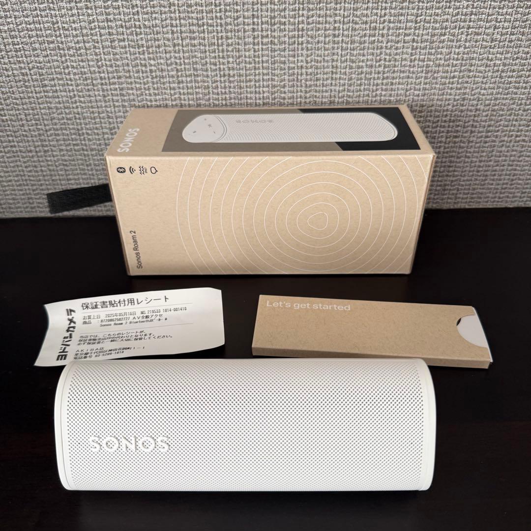Sonos/ roam 2 2025年購入　ポータブルスピーカー