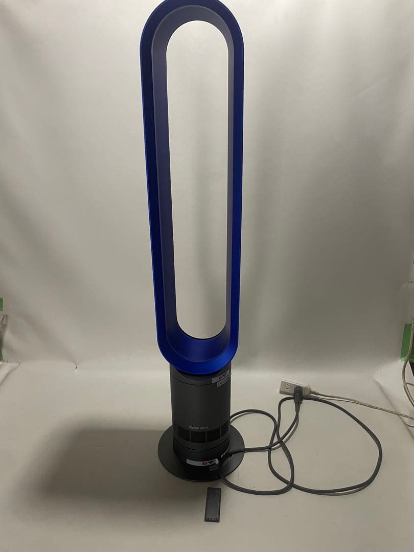 タワー型冷風機 青 2014年製 リモコン付き