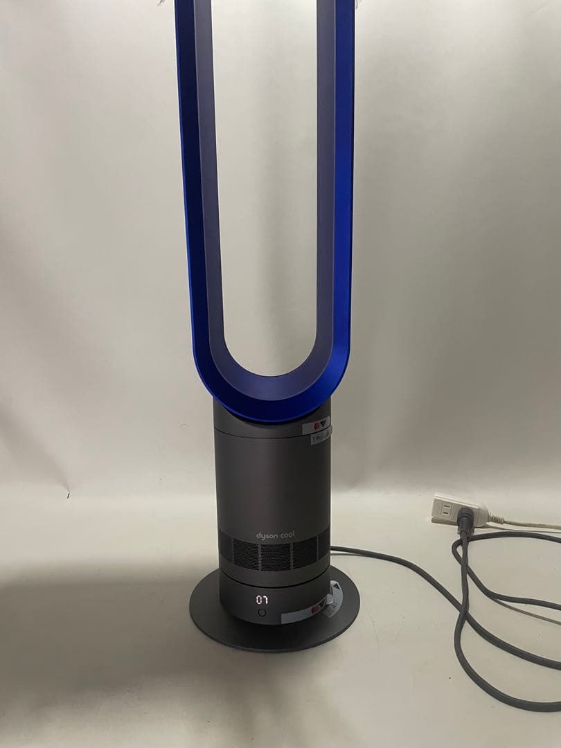 タワー型冷風機 青 2014年製 リモコン付き