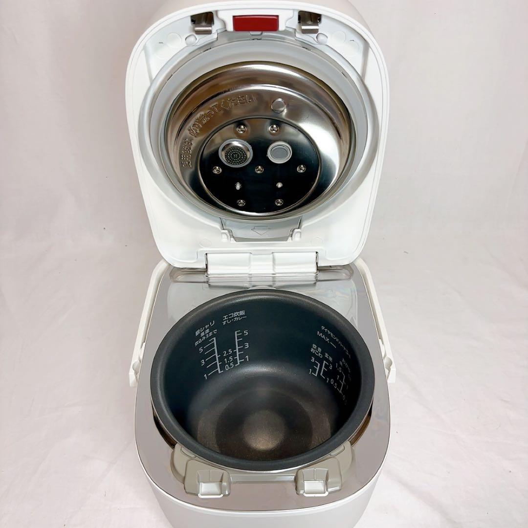 パナソニック炊飯器5.5合可変圧力IH式Wおどり炊き SR-MPW100-W