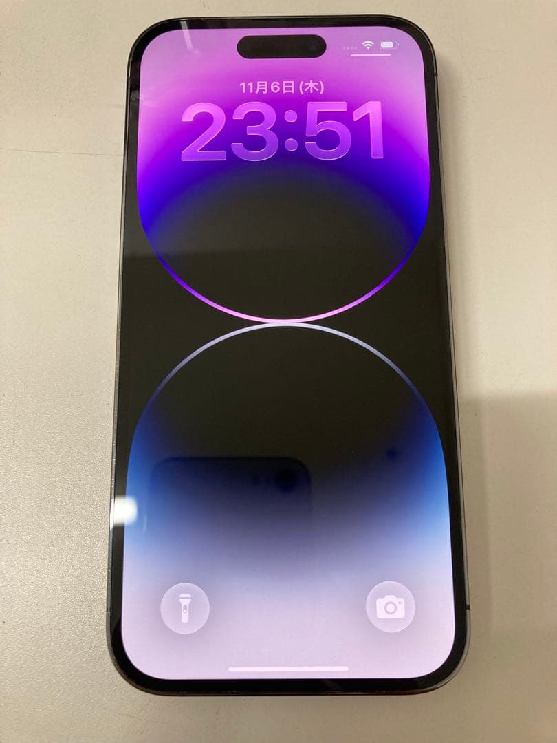 iPhone 14 pro 256GB ディープパープル　K1910