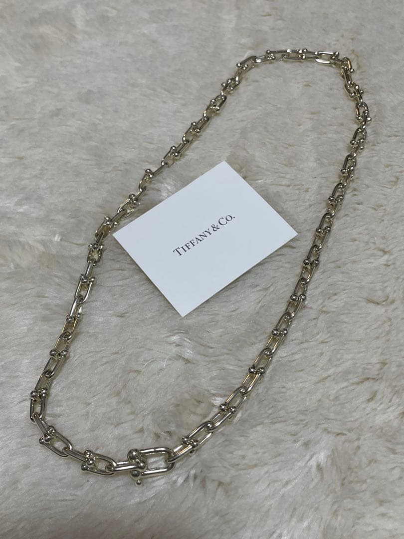 ティファニー ハードウェア　スモール リンク ネックレス　tiffany&co.