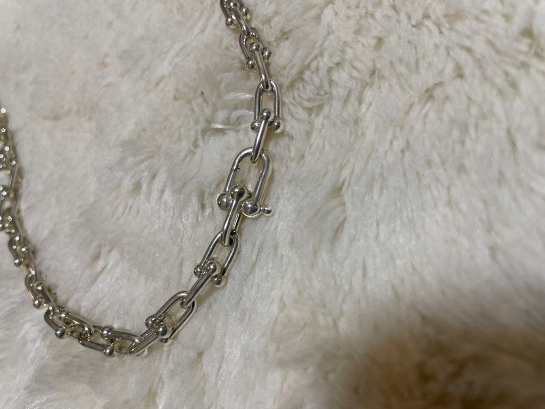 ティファニー ハードウェア　スモール リンク ネックレス　tiffany&co.