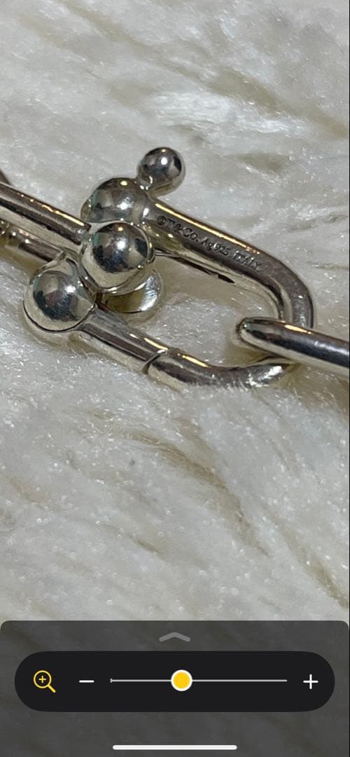 ティファニー ハードウェア　スモール リンク ネックレス　tiffany&co.