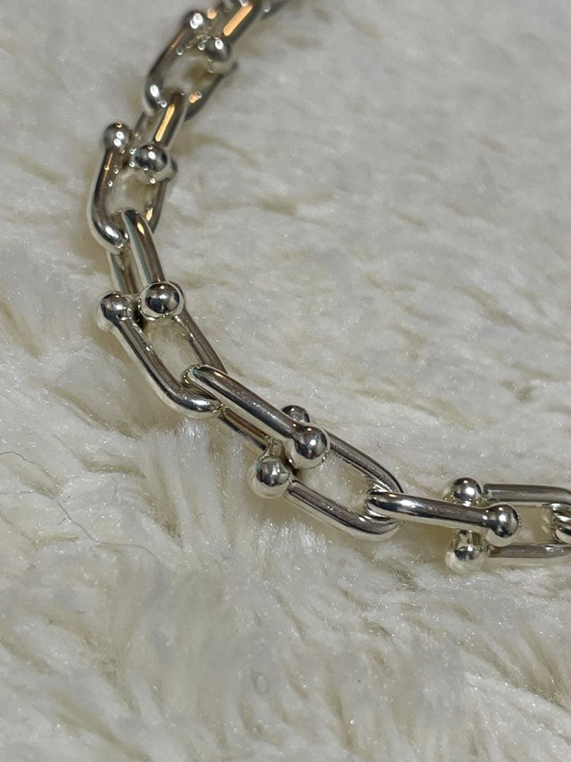 ティファニー ハードウェア　スモール リンク ネックレス　tiffany&co.