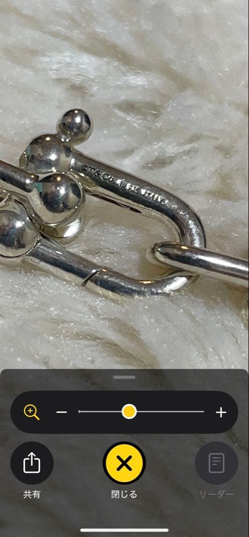 ティファニー ハードウェア　スモール リンク ネックレス　tiffany&co.