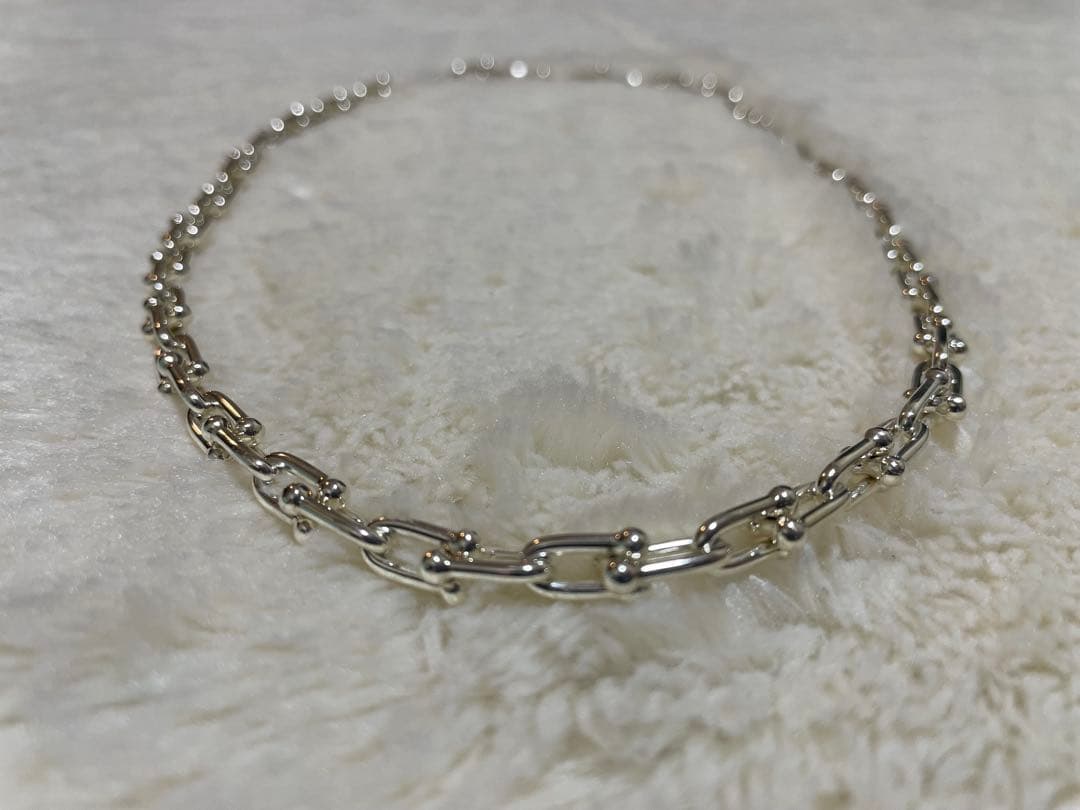ティファニー ハードウェア　スモール リンク ネックレス　tiffany&co.