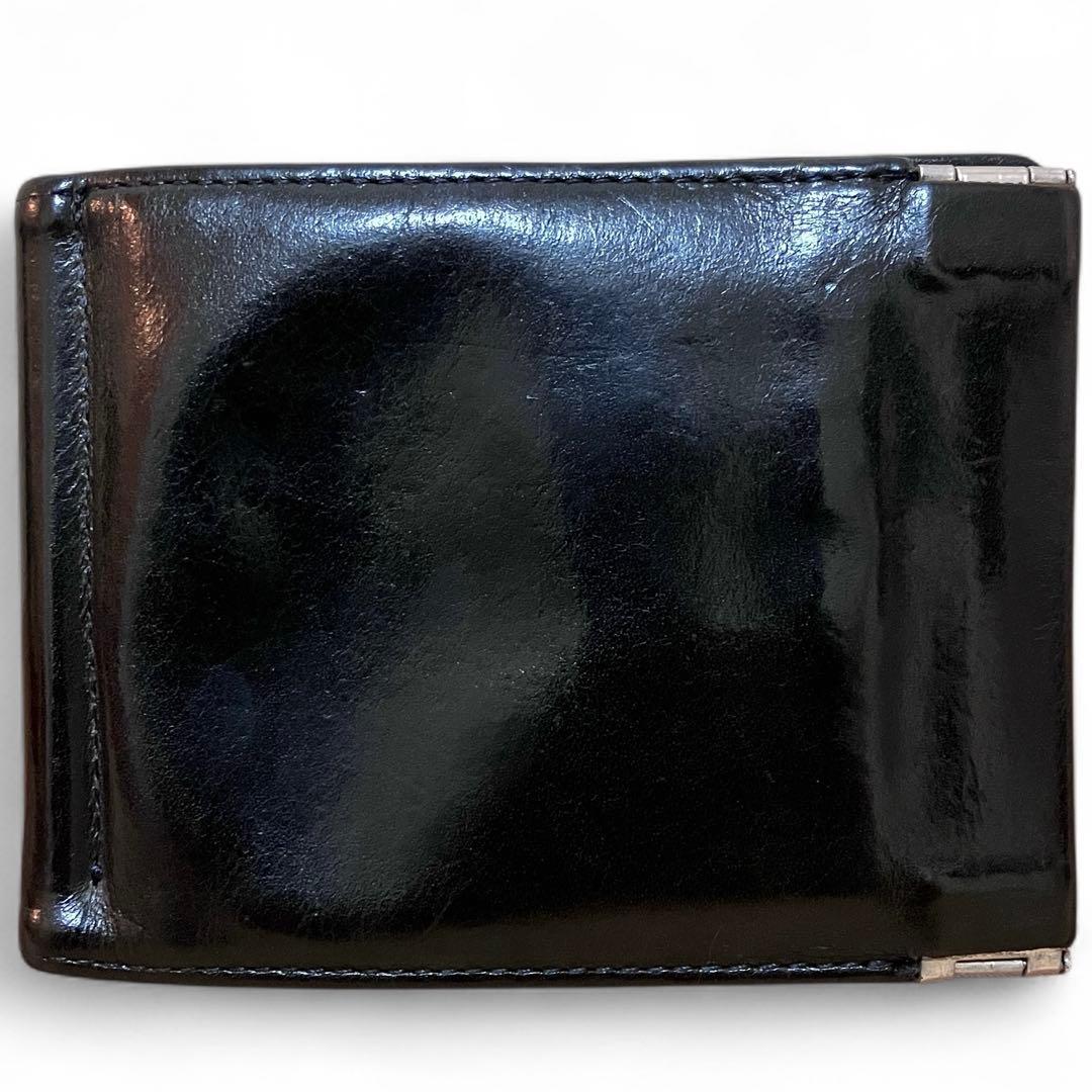 meanwhile コードバン マネークリップ 財布 ブラック 黒