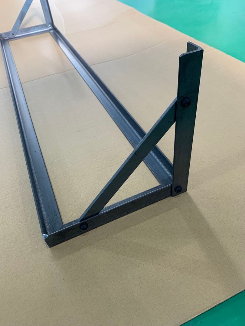 クリスティー　アイアンウォールシェルフ2set