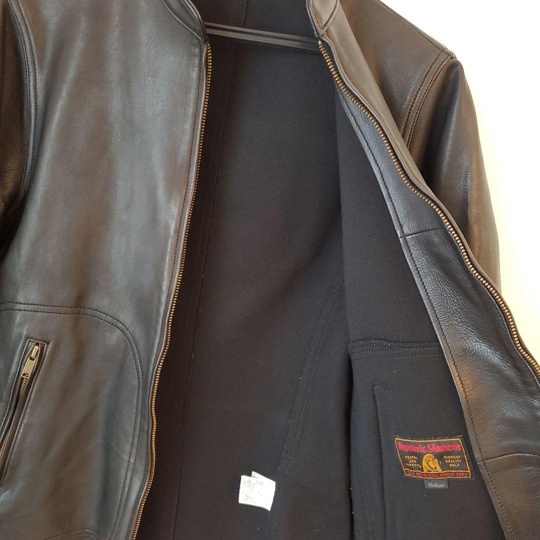 ⭐激レア山羊極美品⭐HYSTERIC GLAMOUR シングル ライダース