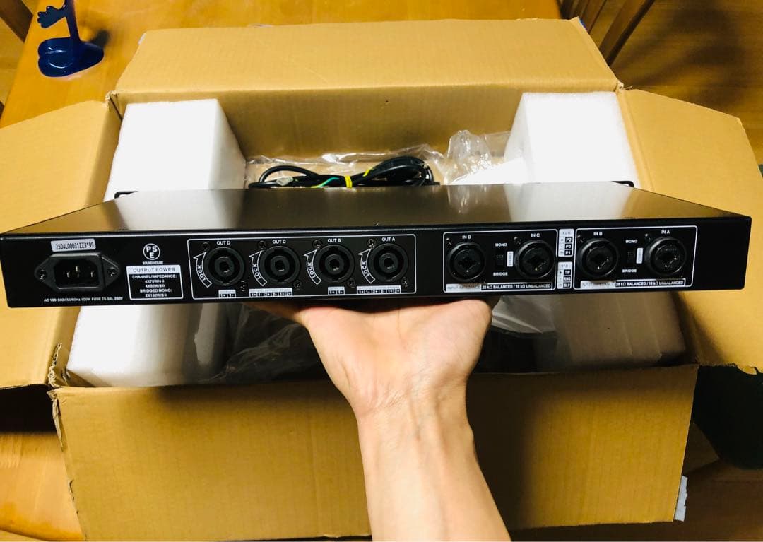 classic Pro CPL4050 4ch パワーアンプ