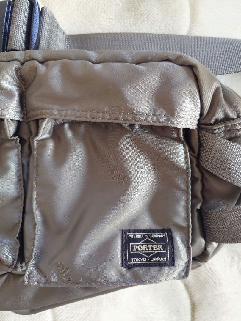 ★美品PORTER[TANKER]2wayウエストバッグ 622-08302