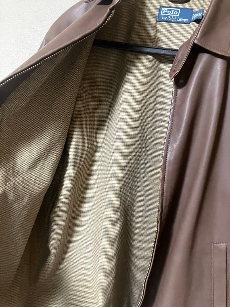 (値下げ) POLO RALPH LAUREN レザージャケット ブラウン
