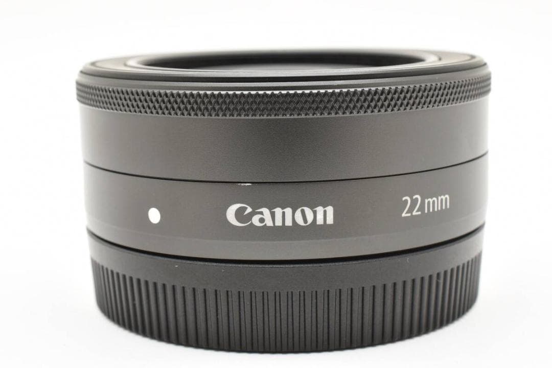 [美品]CANON EF-M 22mm F2 STM パンケーキレンズ