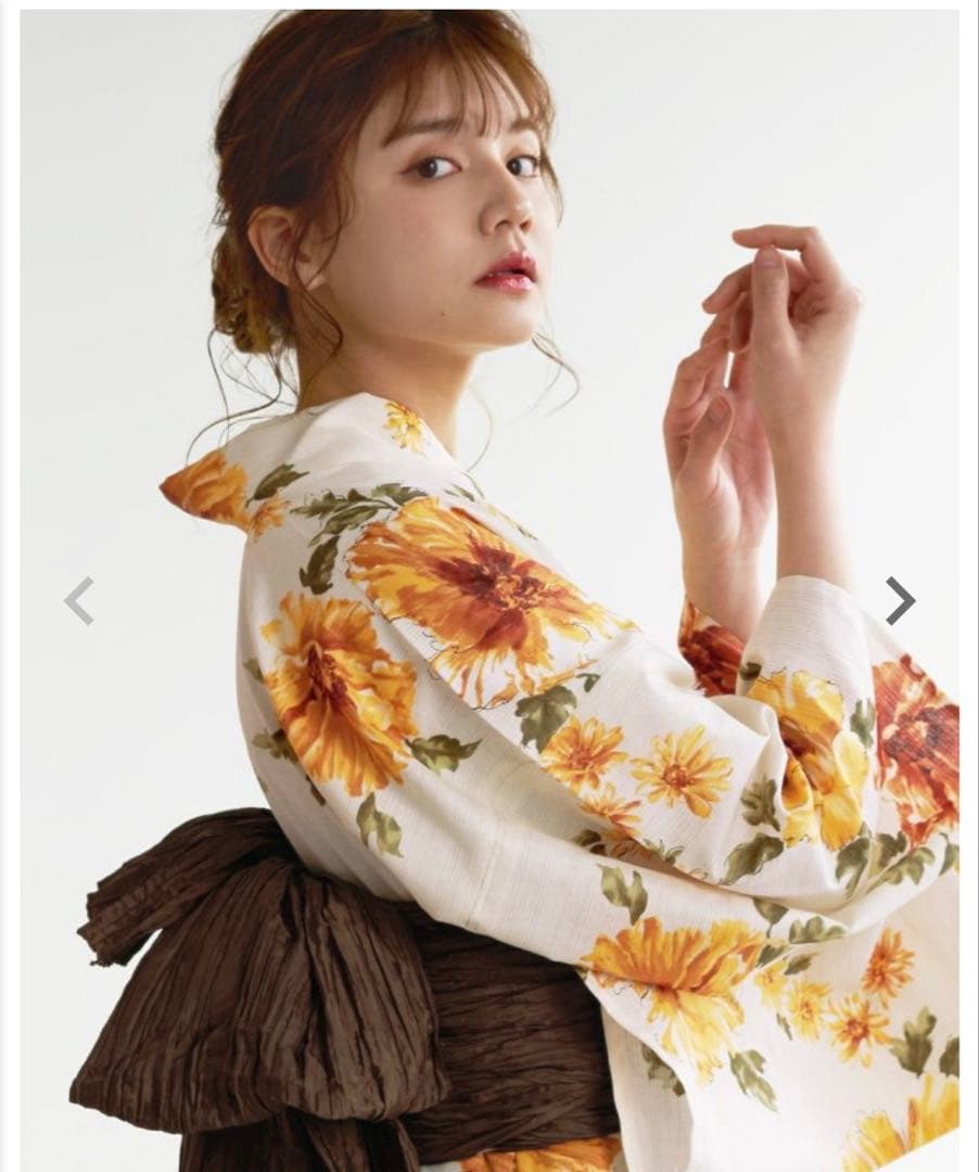 Dita 夏色の花重ね 浴衣セット