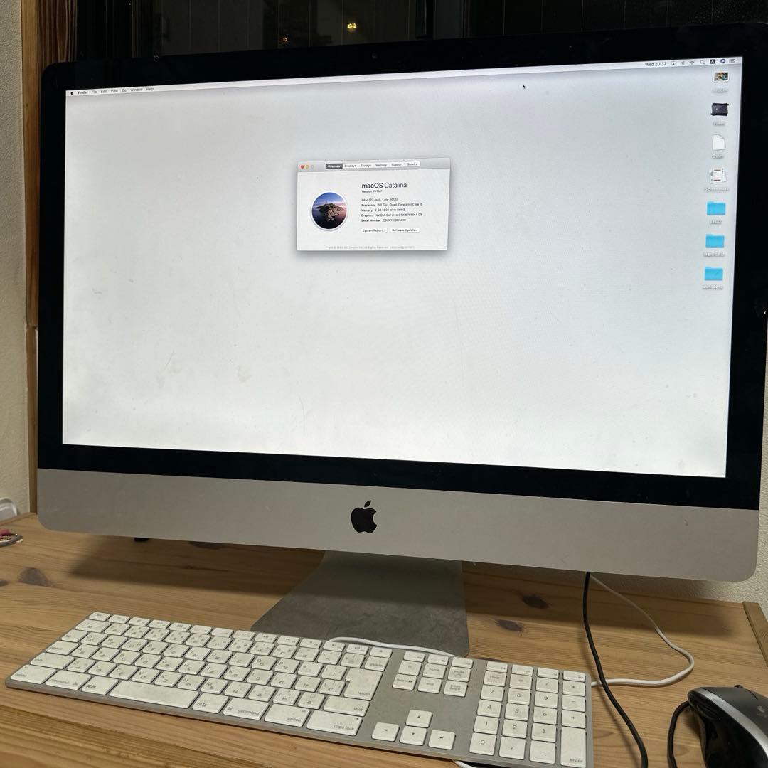 iMac 27インチ (Late 2012) 本体