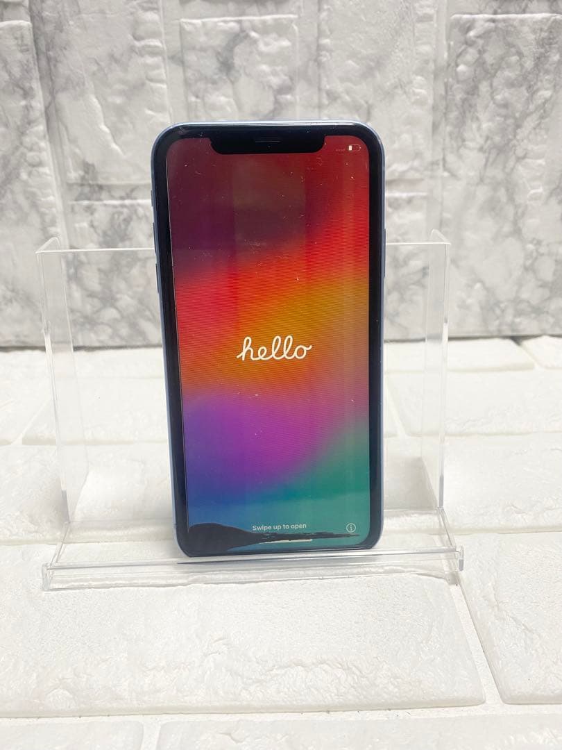 【ジャンク】iPhone XR ブルー 64GB SIMフリー 本体