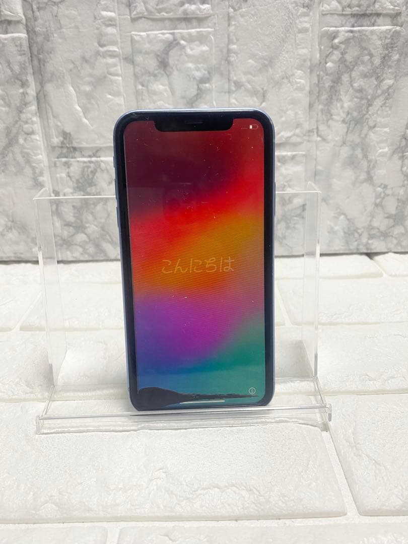 【ジャンク】iPhone XR ブルー 64GB SIMフリー 本体