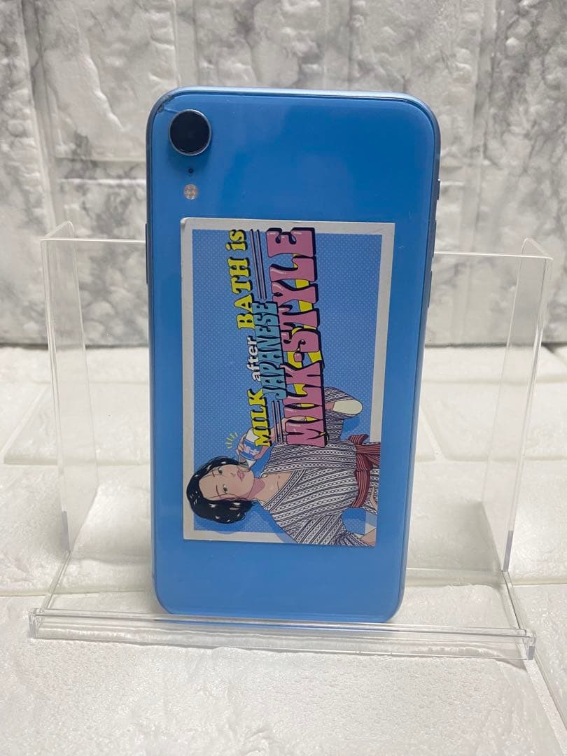 【ジャンク】iPhone XR ブルー 64GB SIMフリー 本体