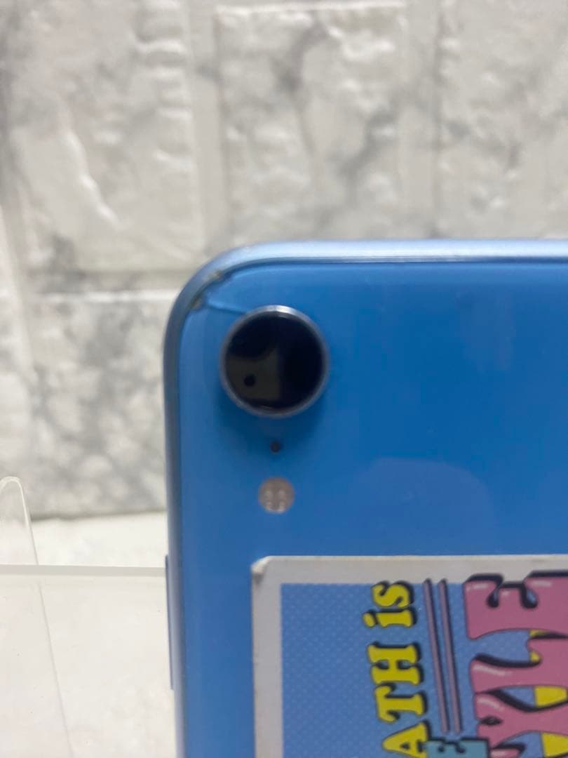 【ジャンク】iPhone XR ブルー 64GB SIMフリー 本体